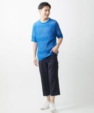 MKFGX20100 MK MICHEL KLEIN HOMME(MKミッシェルクランオム) アンサンブルメッシュ ブルー
