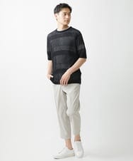 MKFGX20100 MK MICHEL KLEIN HOMME(MKミッシェルクランオム) アンサンブルメッシュ ブラック