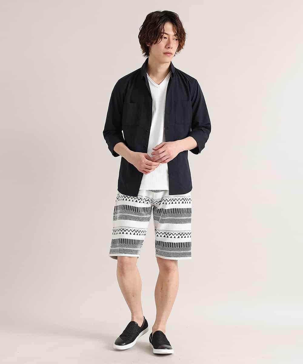MKGGO17069 MK MICHEL KLEIN HOMME(MKミッシェルクランオム) 【WEB限定プライス】サマーフェアアイル ホワイト