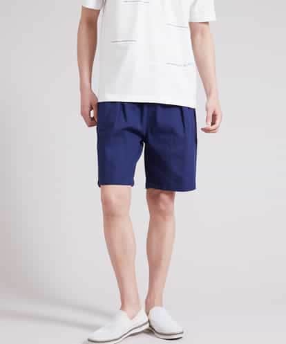 MKGGR41059 MK MICHEL KLEIN HOMME コットンツイルショートパンツ