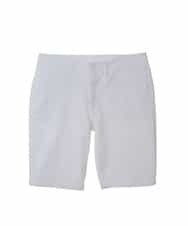 MKGHC11060 MK MICHEL KLEIN HOMME(MKミッシェルクランオム) コットンハーフチノパンツ ホワイト