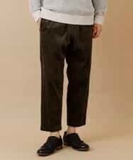 MKHAO13090 MK MICHEL KLEIN HOMME(MKミッシェルクランオム) 【今年のトレンド】コーデュロイワイドパンツ  カーキ