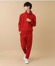 MKHAO31089 MK MICHEL KLEIN HOMME(MKミッシェルクランオム) 【ワンマイルウェア】フクレチェックパンツ オレンジ