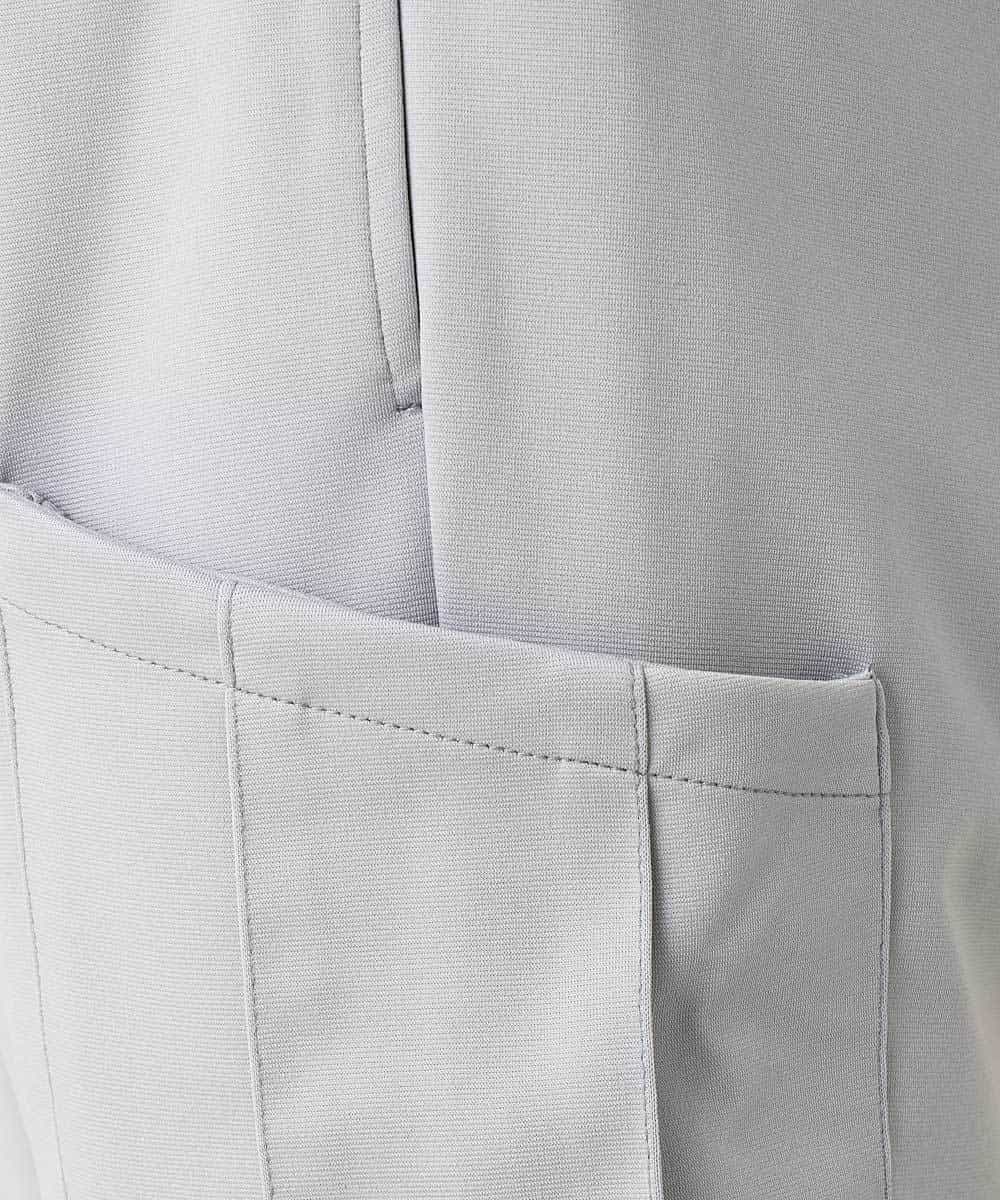 MKHDO05089 MK MICHEL KLEIN HOMME(MKミッシェルクランオム) セットアップジャージパンツ／ポリテックポンチ グレー(92)