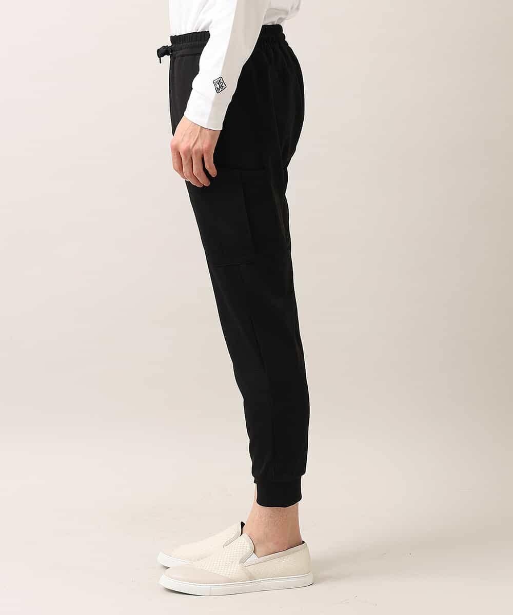 MKHDO05089 MK MICHEL KLEIN HOMME(MKミッシェルクランオム) セットアップジャージパンツ／ポリテックポンチ ブラック(94)