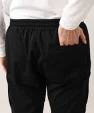 MKHDO05089 MK MICHEL KLEIN HOMME(MKミッシェルクランオム) セットアップジャージパンツ／ポリテックポンチ ブラック(94)