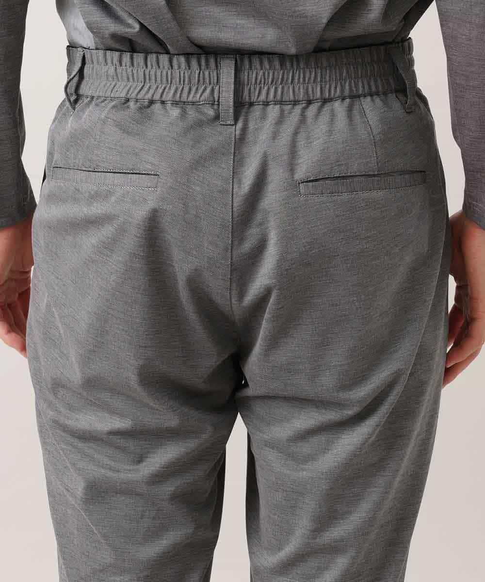 MKHDO13090 MK MICHEL KLEIN HOMME(MKミッシェルクランオム) 【ワンマイルセットアップ企画】リラックスパンツ / TRWフェイス グレー(92)