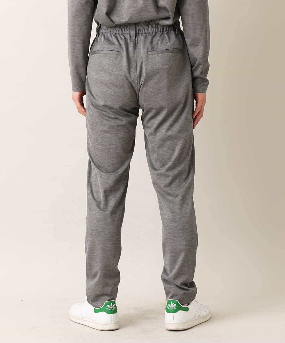 MKHDO13090 MK MICHEL KLEIN HOMME(MKミッシェルクランオム) 【ワンマイルセットアップ企画】リラックスパンツ / TRWフェイス グレー(92)