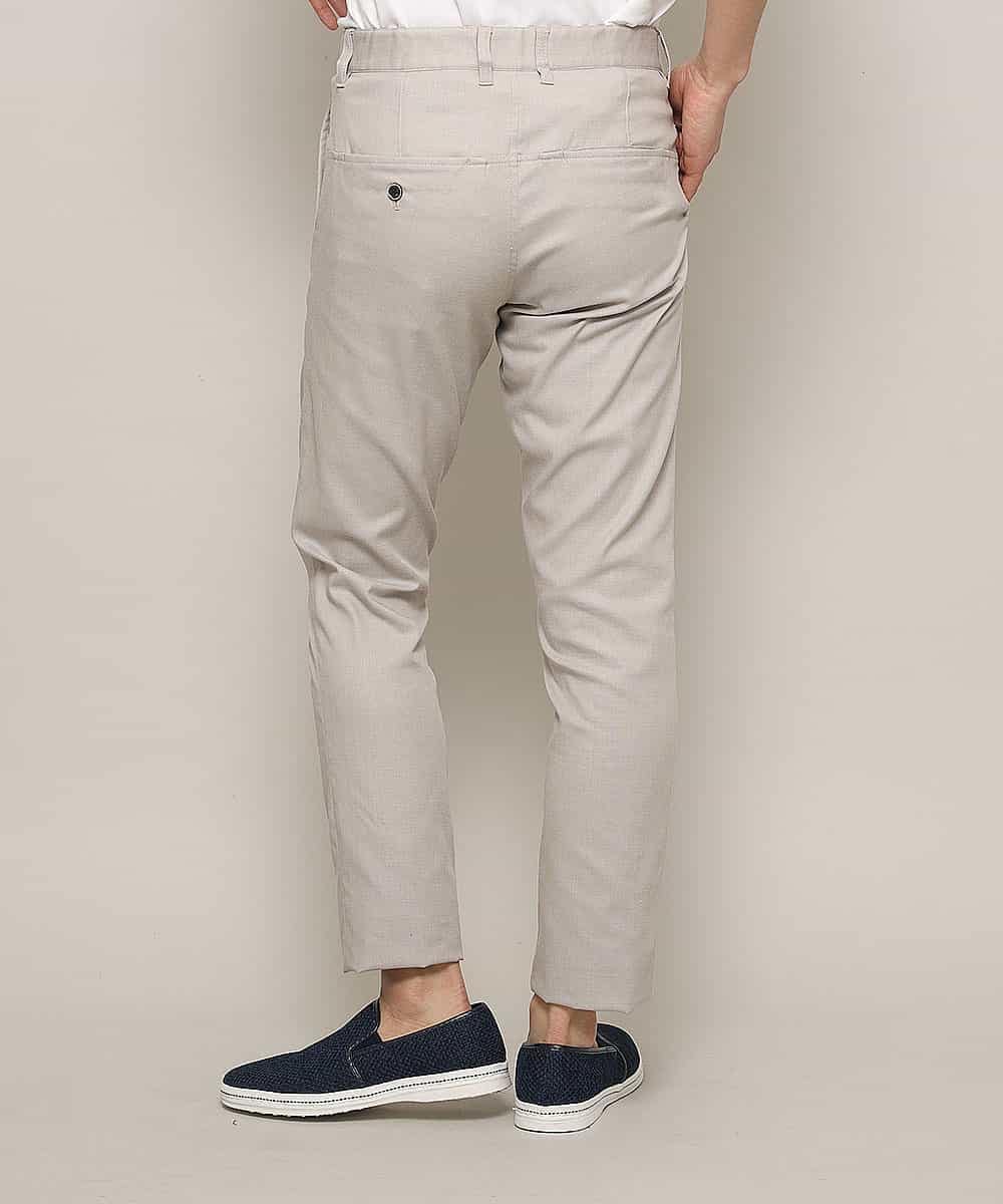 MKHHJ72130 MK MICHEL KLEIN HOMME(MKミッシェルクランオム) パンツ／クールモーションダイヤモンドオックス ベージュ