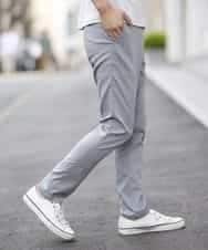 MKHHJ72130 MK MICHEL KLEIN HOMME(MKミッシェルクランオム) パンツ／クールモーションダイヤモンドオックス グレー