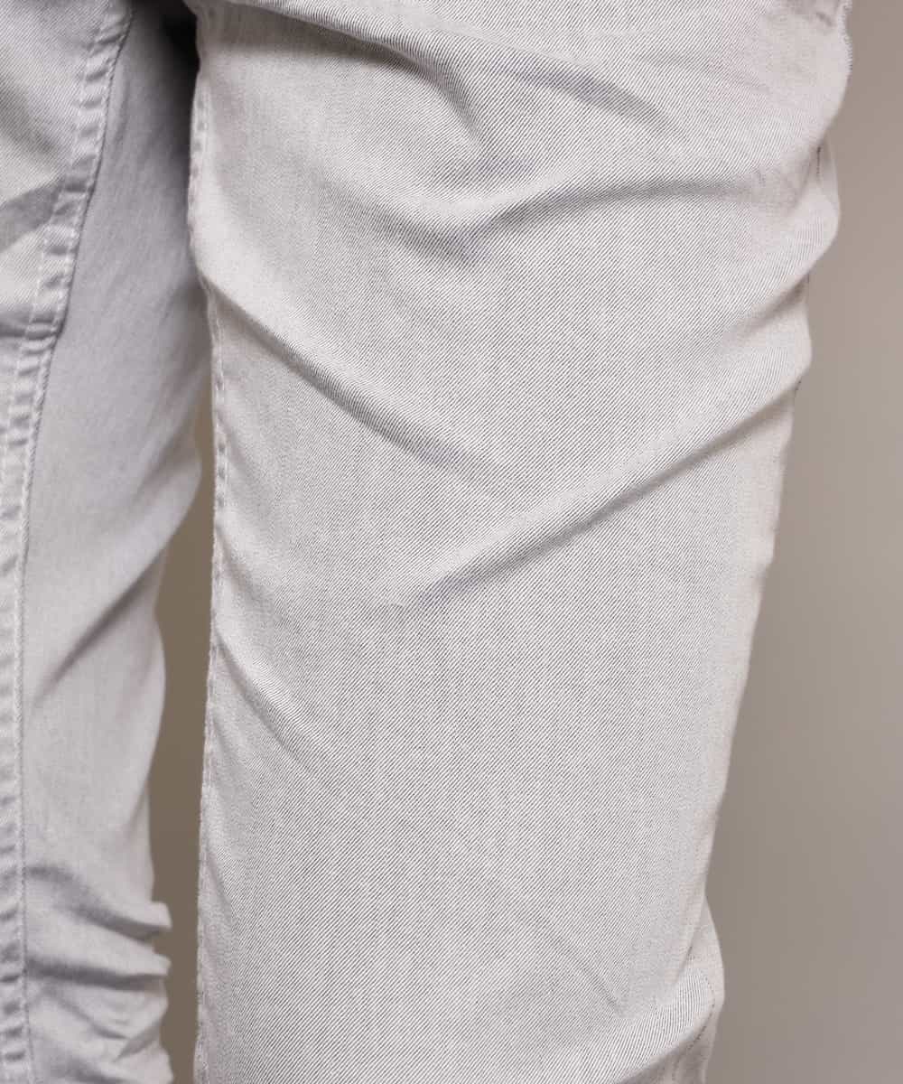 MKHHL08110 MK MICHEL KLEIN HOMME(MKミッシェルクランオム) パンツ／オセロックツイルストレッチ ホワイト