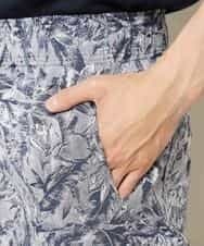 MKHHL21090 MK MICHEL KLEIN HOMME(MKミッシェルクランオム) パンツ／ボタニカルリーフ ライトブルー