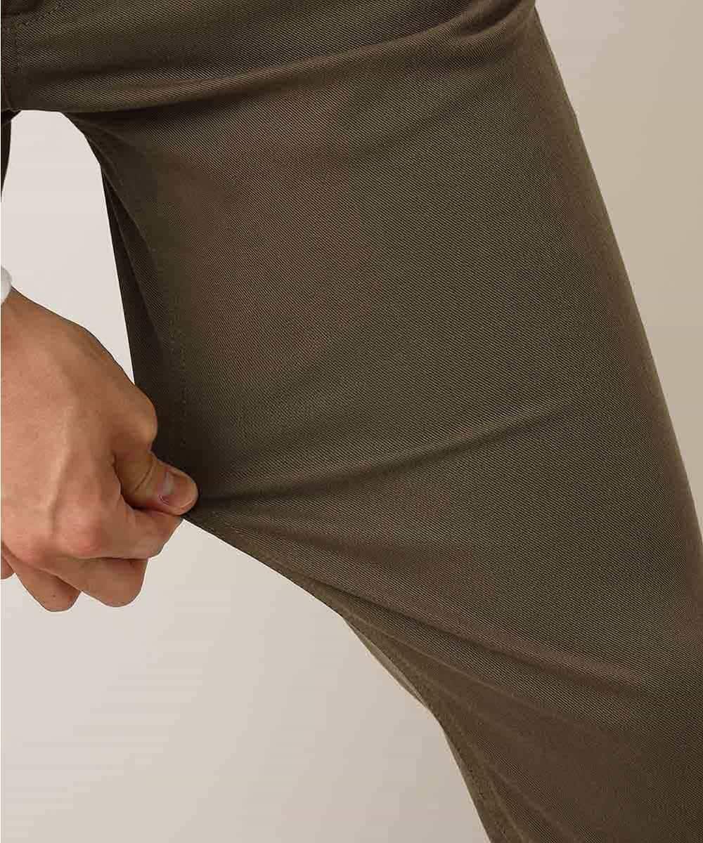 MKHIL05090 MK MICHEL KLEIN HOMME(MKミッシェルクランオム) パンツ／キューブストレッチ カーキ