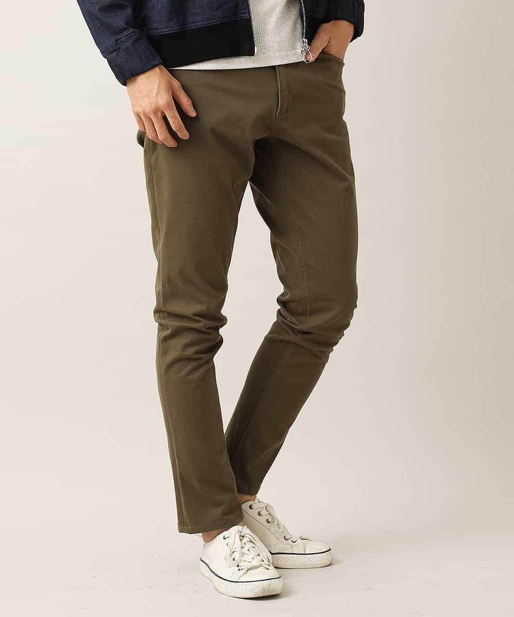 MKHIL05090 MK MICHEL KLEIN HOMME(MKミッシェルクランオム) パンツ／キューブストレッチ カーキ