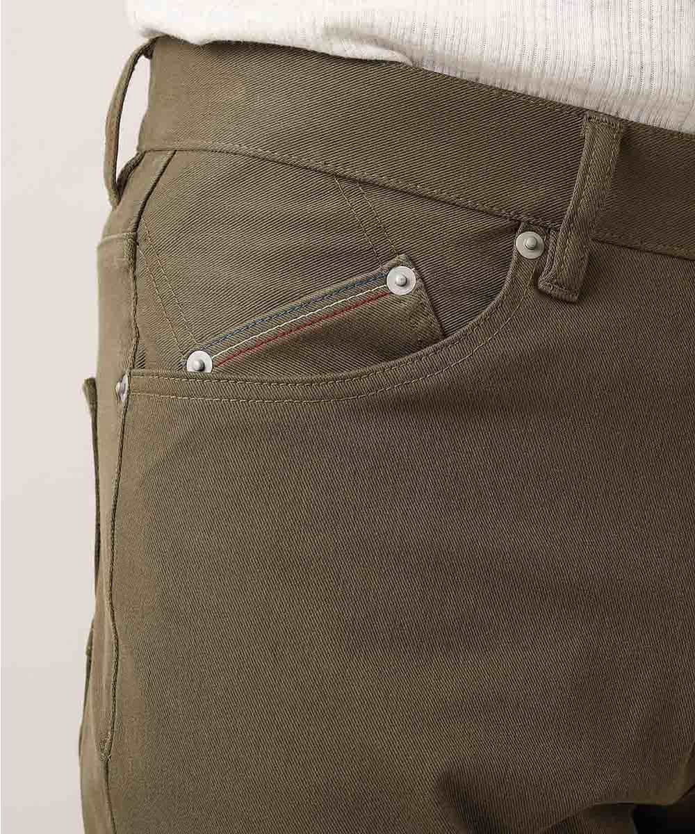 MKHIL05090 MK MICHEL KLEIN HOMME(MKミッシェルクランオム) パンツ／キューブストレッチ カーキ