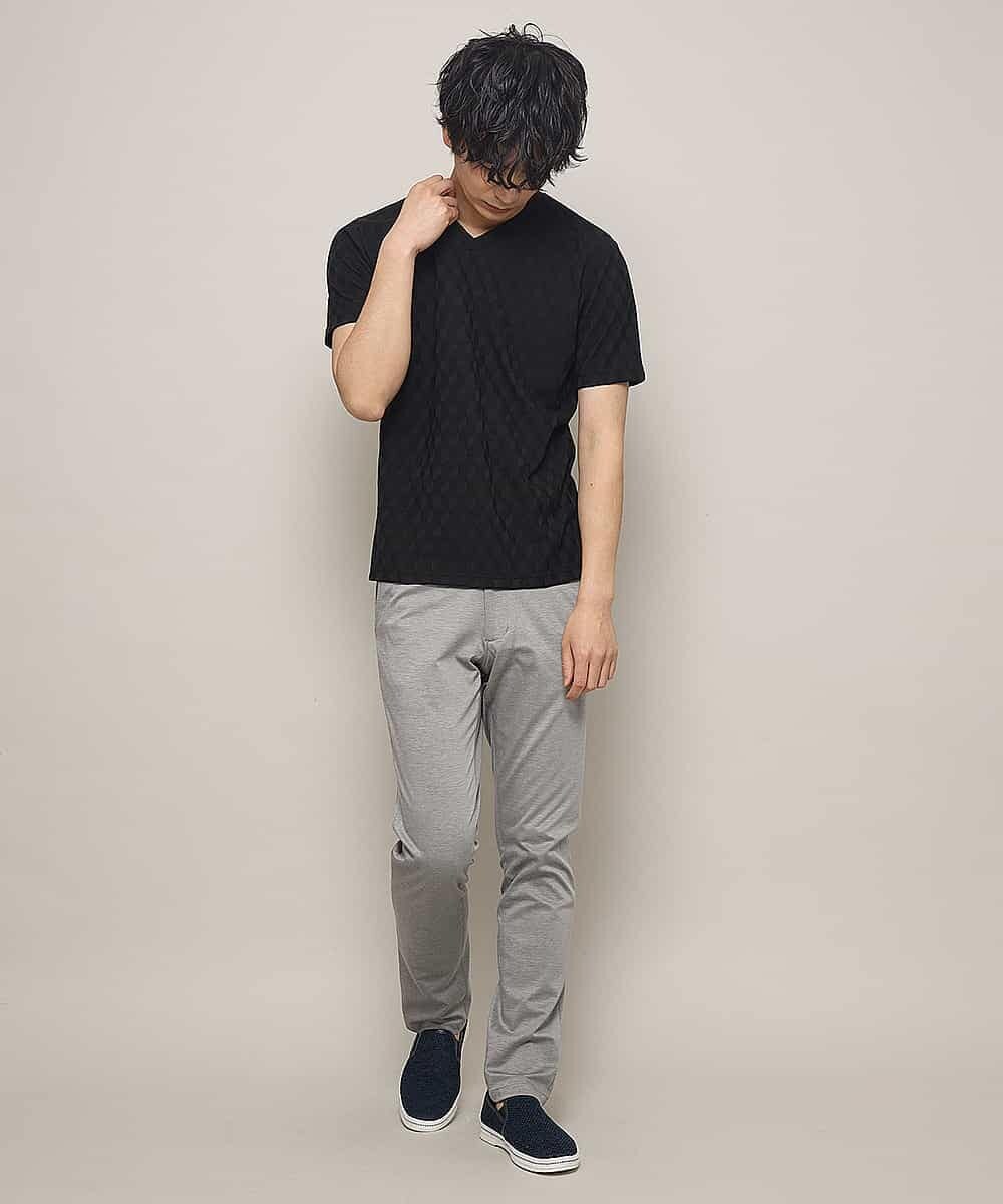 MKHJJ67130 MK MICHEL KLEIN HOMME(MKミッシェルクランオム) パンツ／オックスモクロディ グレー