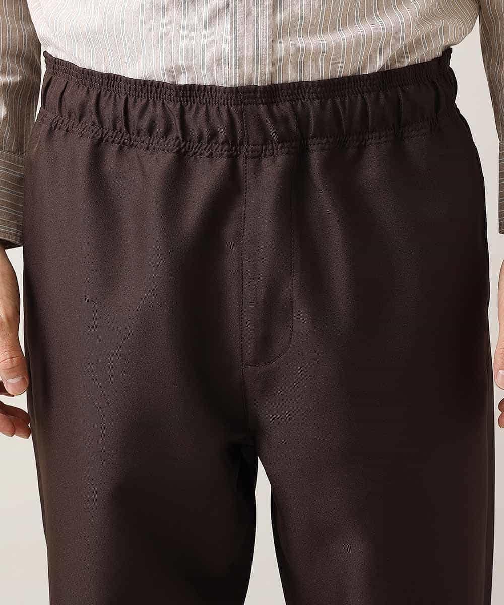 MKHJL02090 MK MICHEL KLEIN HOMME(MKミッシェルクランオム) パンツ／ドライイージーツイル ブラウン