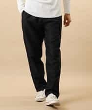 MKHJL02090 MK MICHEL KLEIN HOMME(MKミッシェルクランオム) パンツ／ドライイージーツイル ブラック