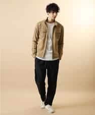 MKHJL02090 MK MICHEL KLEIN HOMME(MKミッシェルクランオム) パンツ／ドライイージーツイル ブラック