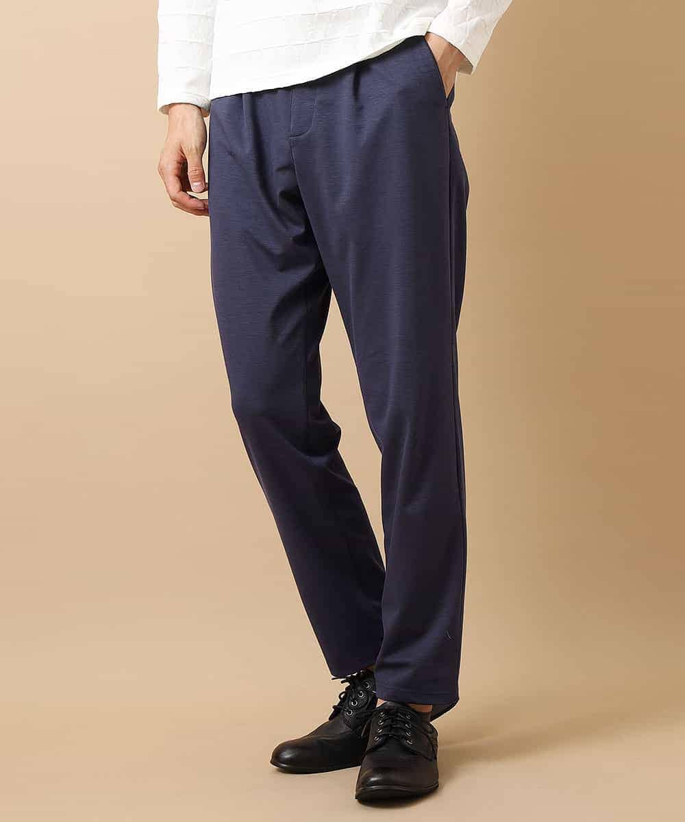 MKHJL05100 MK MICHEL KLEIN HOMME(MKミッシェルクランオム) パンツ／TRプレーティング ネイビー