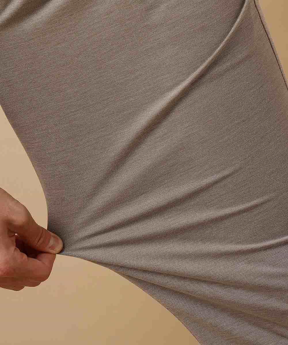 MKHJL05100 MK MICHEL KLEIN HOMME(MKミッシェルクランオム) パンツ／TRプレーティング ベージュ