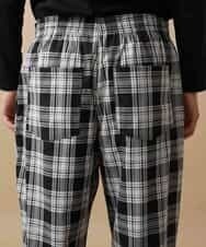 MKHJL40090 MK MICHEL KLEIN HOMME(MKミッシェルクランオム) パンツ／シェフチェック ブラック