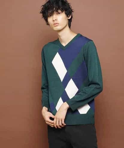 MKIAJ70110 MK MICHEL KLEIN homme ニット/シルテックヤーン