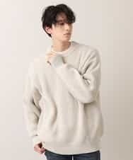 MKICO02079 MK MICHEL KLEIN HOMME(MKミッシェルクランオム) バルーンシルエット / プルオーバーニット アイボリー