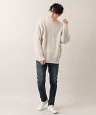 MKICO02079 MK MICHEL KLEIN HOMME(MKミッシェルクランオム) バルーンシルエット / プルオーバーニット アイボリー
