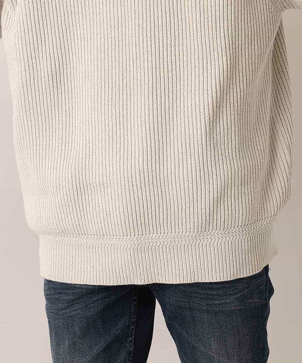 MKICO02079 MK MICHEL KLEIN HOMME(MKミッシェルクランオム) バルーンシルエット / プルオーバーニット アイボリー