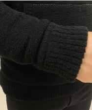 MKICO48079 MK MICHEL KLEIN HOMME(MKミッシェルクランオム) 【ふわもこルームウェア】スターダストパーカー ブラック(94)