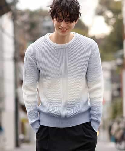 MKIDO08089 MK MICHEL KLEIN HOMME 【WEB特別プライス】グラデーションニット