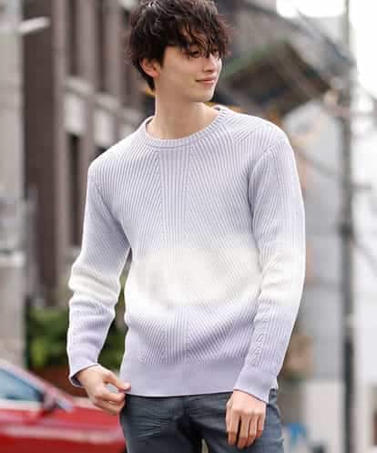 MKIDO08089 MK MICHEL KLEIN HOMME 【WEB特別プライス】グラデーションニット