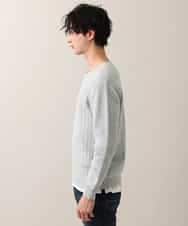 MKIDO13089 MK MICHEL KLEIN HOMME(MKミッシェルクランオム) アンサンブルニット／ケーブルコットン グリーン(30)