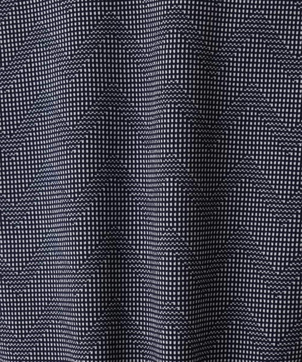 MKIGM63069 MK MICHEL KLEIN HOMME(MKミッシェルクランオム) ハイブリッダーメッシュニット ネイビー(57)