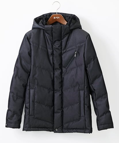 MKJAA22450 MK MICHEL KLEIN HOMME 【残りわずか】ダウンブルゾン / メモリークロス