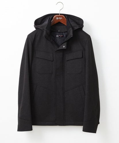 MKJAC07272 MK MICHEL KLEIN HOMME 【再入荷/在庫限り！/秋冬春兼用/中綿ライナー付き】2WAYブルゾン / TEC EASY JERSY