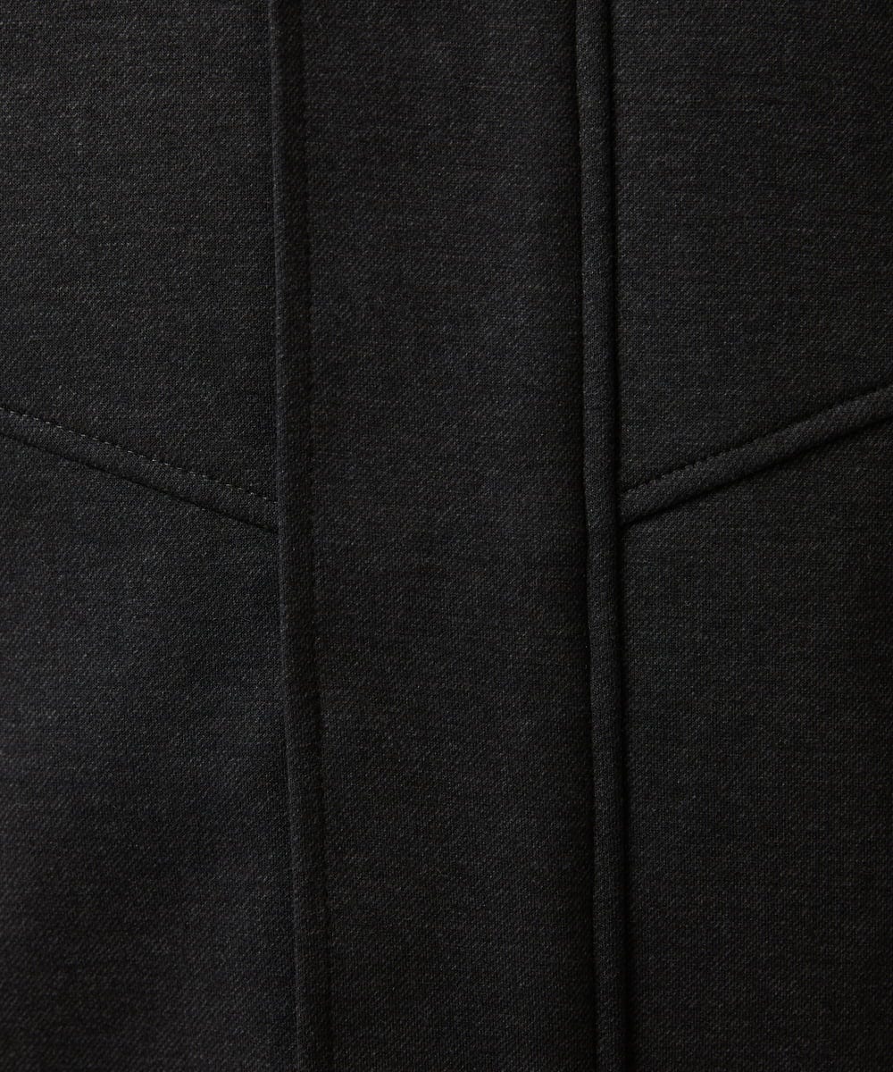 MKJAC07272 MK MICHEL KLEIN HOMME(MKミッシェルクランオム) 【再入荷/在庫限り！/秋冬春兼用/中綿ライナー付き】2WAYブルゾン / TEC EASY JERSY ブラック