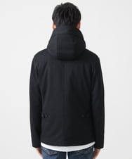 MKJAC07272 MK MICHEL KLEIN HOMME(MKミッシェルクランオム) 【再入荷/在庫限り！/秋冬春兼用/中綿ライナー付き】2WAYブルゾン / TEC EASY JERSY ブラック
