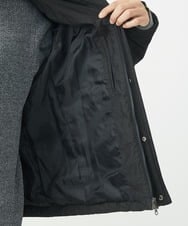 MKJAC18290 MK MICHEL KLEIN HOMME(MKミッシェルクランオム) 【限定展開】フェイクレイヤード中綿ブルゾン/ビンテージワッシャー グレー