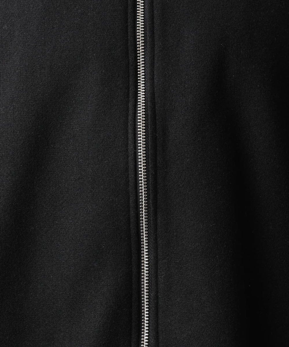MKJAC86150 MK MICHEL KLEIN HOMME(MKミッシェルクランオム) 【限定展開】ジップアップジャケット/ジャージメルトン ダークグレー