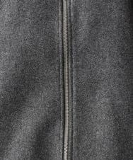 MKJAC86150 MK MICHEL KLEIN HOMME(MKミッシェルクランオム) 【限定展開】ジップアップジャケット/ジャージメルトン ダークグレー