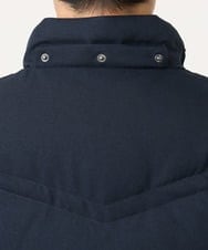 MKJAD23310 MK MICHEL KLEIN HOMME(MKミッシェルクランオム) 【撥水/防風/リサイクル素材】LANATEC ECO ツイルダウンブルゾン ネイビー