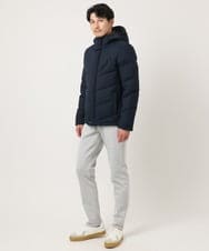 MKJAD23310 MK MICHEL KLEIN HOMME(MKミッシェルクランオム) 【撥水/防風/リサイクル素材】LANATEC ECO ツイルダウンブルゾン ネイビー