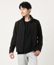 MKJAF07190 MK MICHEL KLEIN HOMME(MKミッシェルクランオム) 【ストレッチ】スタンドカラーブルゾン「TECEASY2025AW」  カーキ