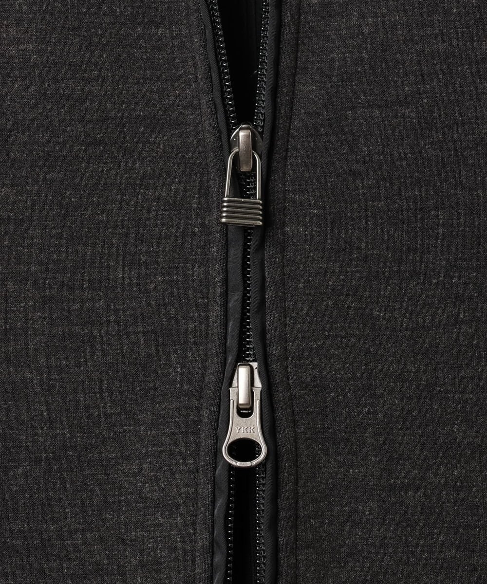 MKJAF07190 MK MICHEL KLEIN HOMME(MKミッシェルクランオム) 【ストレッチ】スタンドカラーブルゾン「TECEASY2025AW」  カーキ