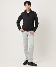 MKJAF07190 MK MICHEL KLEIN HOMME(MKミッシェルクランオム) 【ストレッチ】スタンドカラーブルゾン「TECEASY2025AW」  カーキ
