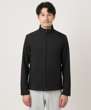 MKJAF07190 MK MICHEL KLEIN HOMME(MKミッシェルクランオム) 【ストレッチ】スタンドカラーブルゾン「TECEASY2025AW」  カーキ