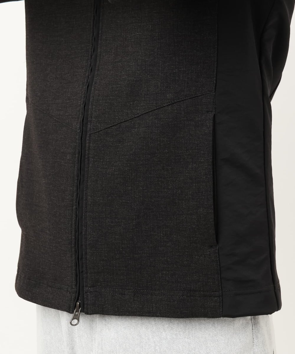 MKJAF07190 MK MICHEL KLEIN HOMME(MKミッシェルクランオム) 【ストレッチ】スタンドカラーブルゾン「TECEASY2025AW」  カーキ
