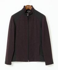 MKJAF07190 MK MICHEL KLEIN HOMME(MKミッシェルクランオム) 【ストレッチ】スタンドカラーブルゾン「TECEASY2025AW」  パープル